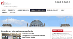 Desktop Screenshot of eu-infozentrum-berlin.de