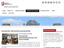 Tablet Screenshot of eu-infozentrum-berlin.de